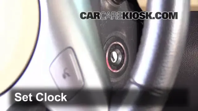 2011 Kia Soul Plus 2.0L 4 Cyl. Reloj Fijar hora de reloj